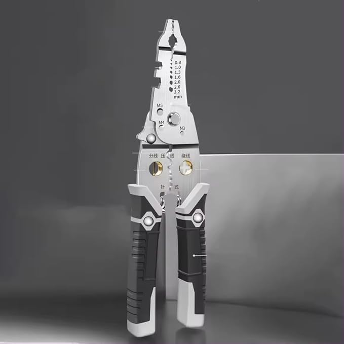 12-in-1 Multi-Functional Stainless Steel Plier With Rubber-Coated Handle - A Must-Have Tool for Home