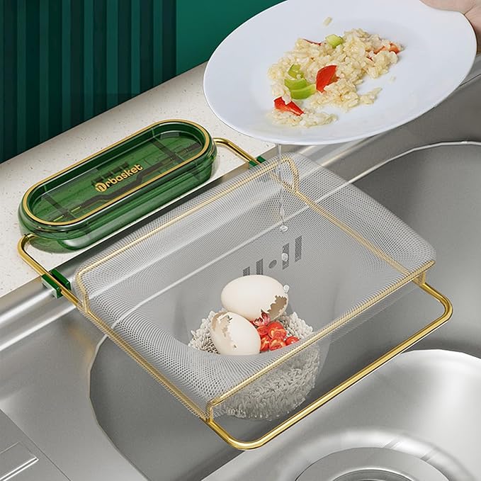 Kitchen Sink Strainer( With 50 Pcs Filter Net Bags 🗑️)