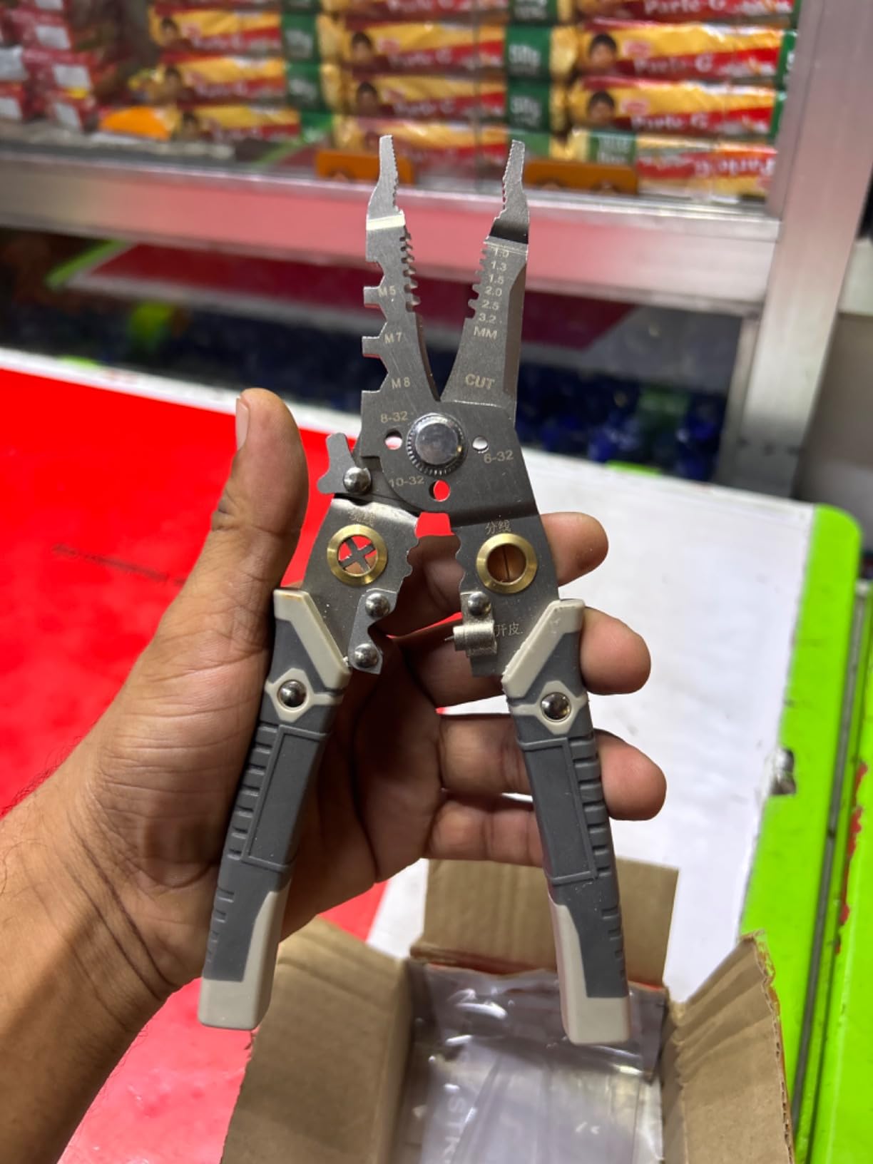 12-in-1 Multi-Functional Stainless Steel Plier With Rubber-Coated Handle - A Must-Have Tool for Home