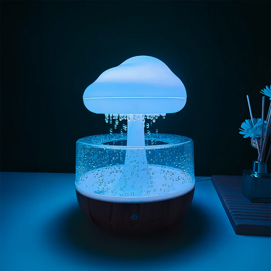 Raining Cloud Night Light Micro Humidifier Diffuser