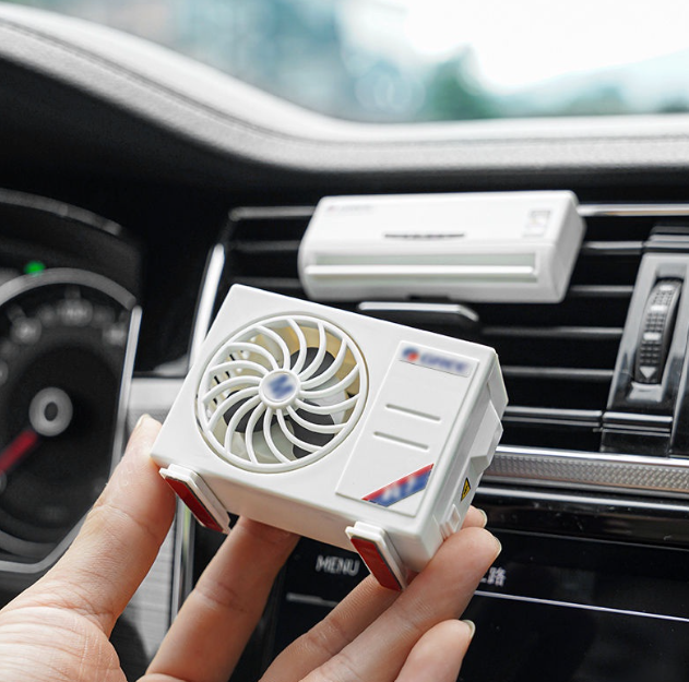 Solar-Powered Car Air freshener Diffuser - Miniature AC design