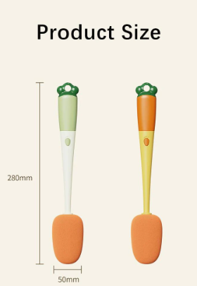 3 in 1 Multifunctional Cleaning Brush for Water Bottles with Long Handle