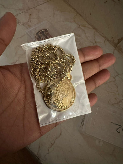 Gold Plated Hanuman Locket With Chain