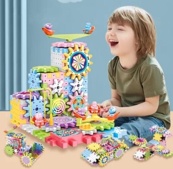 DIY Electric Gear Building Block (101 Pieces)