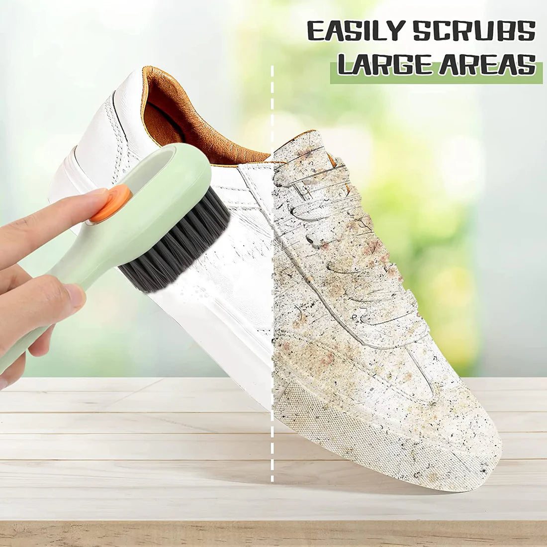 Multifunctional Shoe Polishing Brush