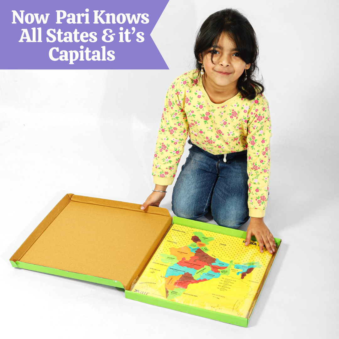 INDIA/WORLD/EUROPE MAP PUZZLE - Level Up Your Kid's Learning