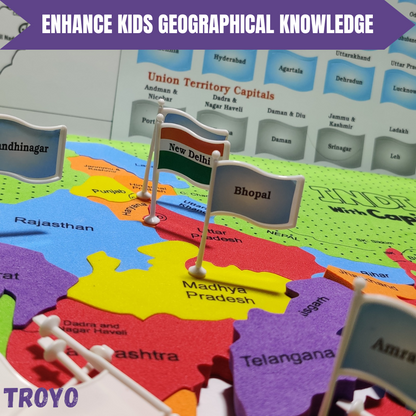 INDIA/WORLD/EUROPE MAP PUZZLE - Level Up Your Kid's Learning