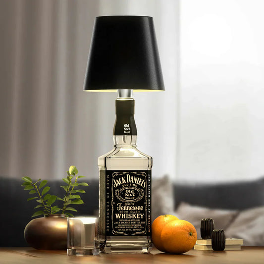 Pack of 2 - Touch Control Wireless LED Bottle Lamp's - 3 Colors Mode - Rechargeable - 3 Year Warranty