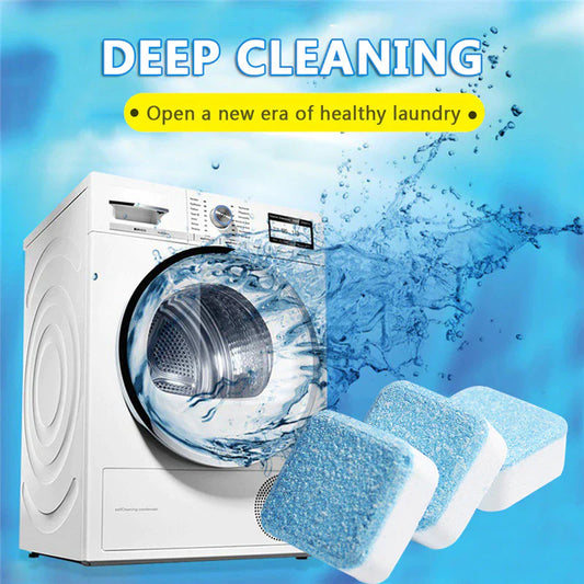Washing Machine Deep Cleaning Tablets - 30 PCS [ 12 MONTH STOCK ]