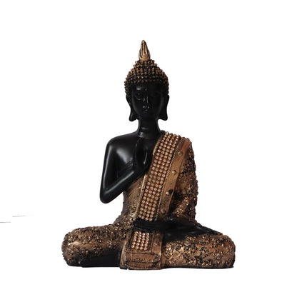 Handcrafted Meditating Blessing Buddha For - Car Dashboard - Home - Office table