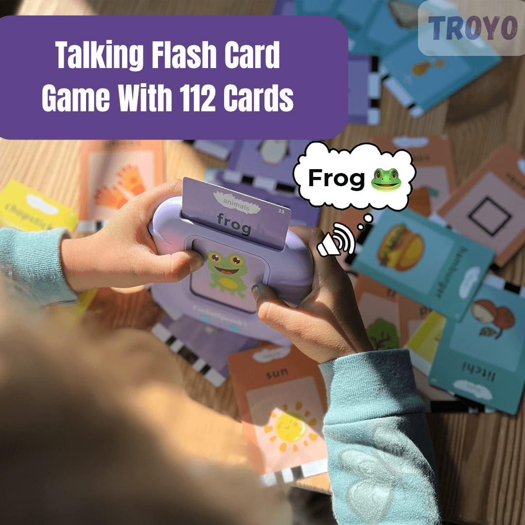 Talking Flash Cards Toy for Early Educational Learning